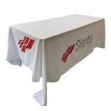 printed front and side 6ft table cloth